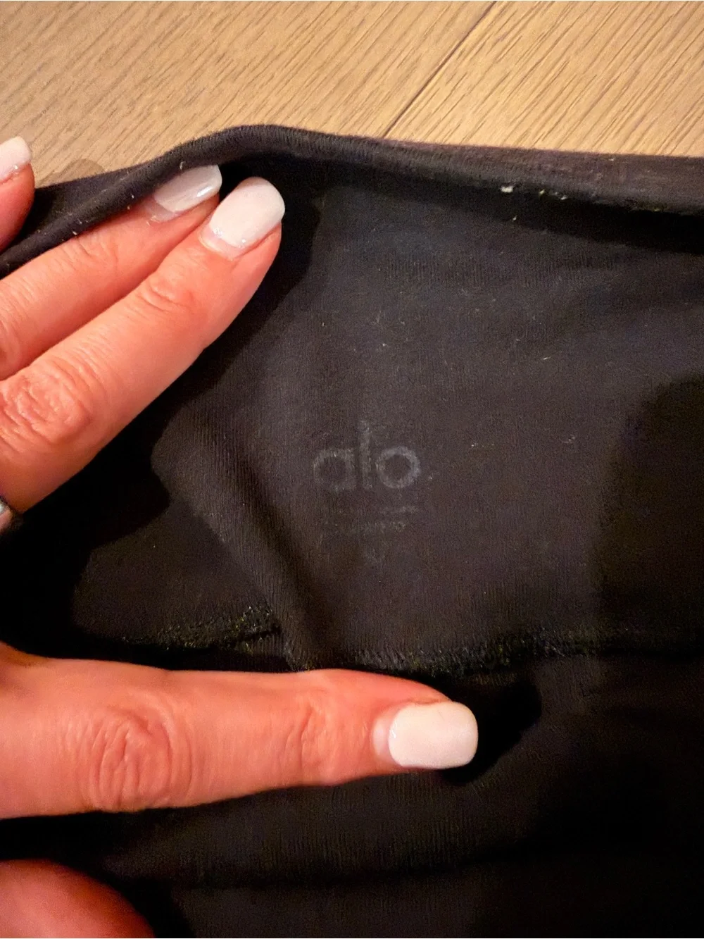 All Black High-Waist Flare Leggings